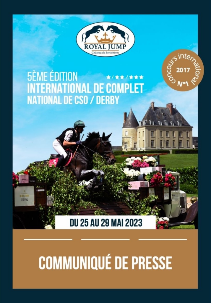 Réalisation 2023 Com' Positive - Communiqué de presse Royal Jump