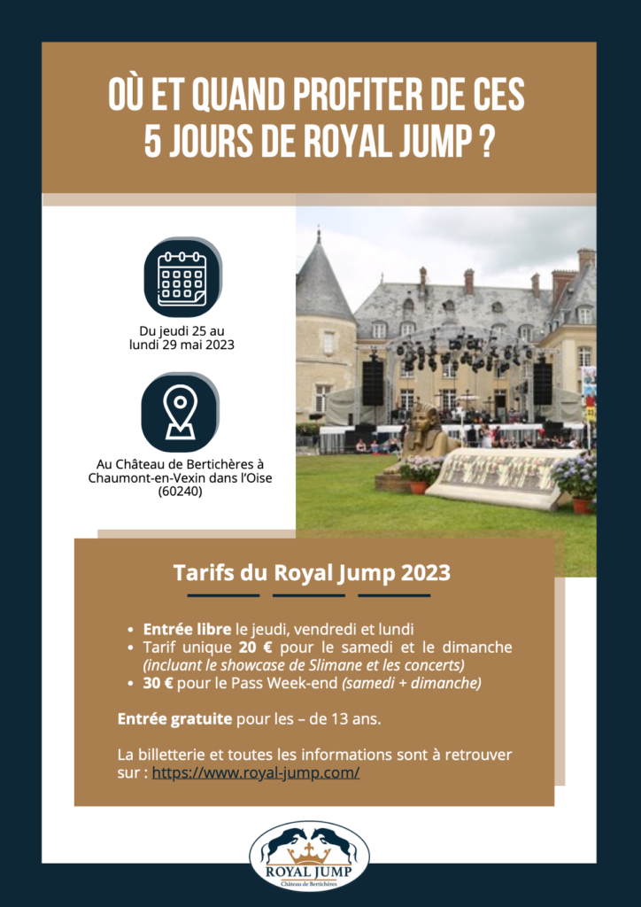 Réalisation 2023 Com' Positive - Communiqué de presse Royal Jump