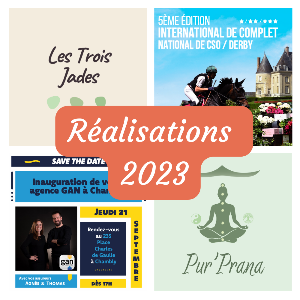 Réalisations 2023 Com' Positive agence de communication