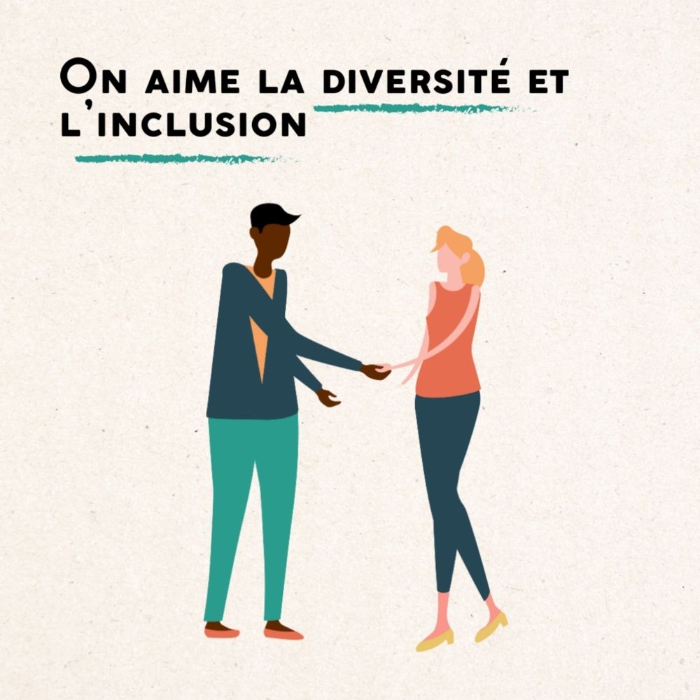 Chez Com' Positive, on veut aussi de la diversité et de l’inclusion : toutes les tailles, toutes les ethnies, tous les genres, toutes les morphologies, toutes les conditions… Le monde est beau dans sa diversité, alors cultivons là.